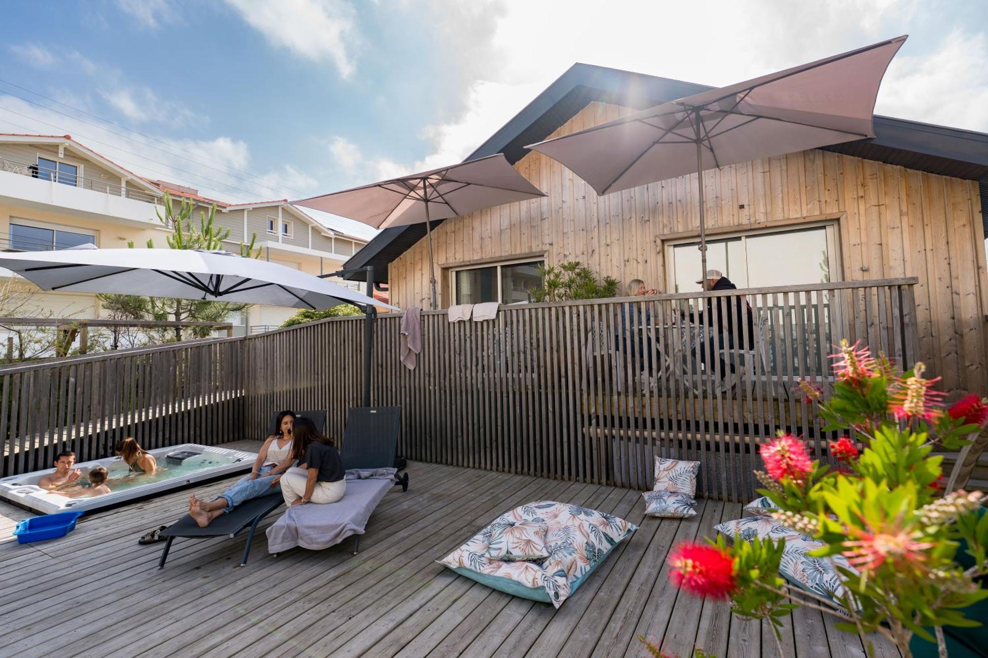 Ted Surf House Bed & Breakfast Capbreton Eksteriør bilde