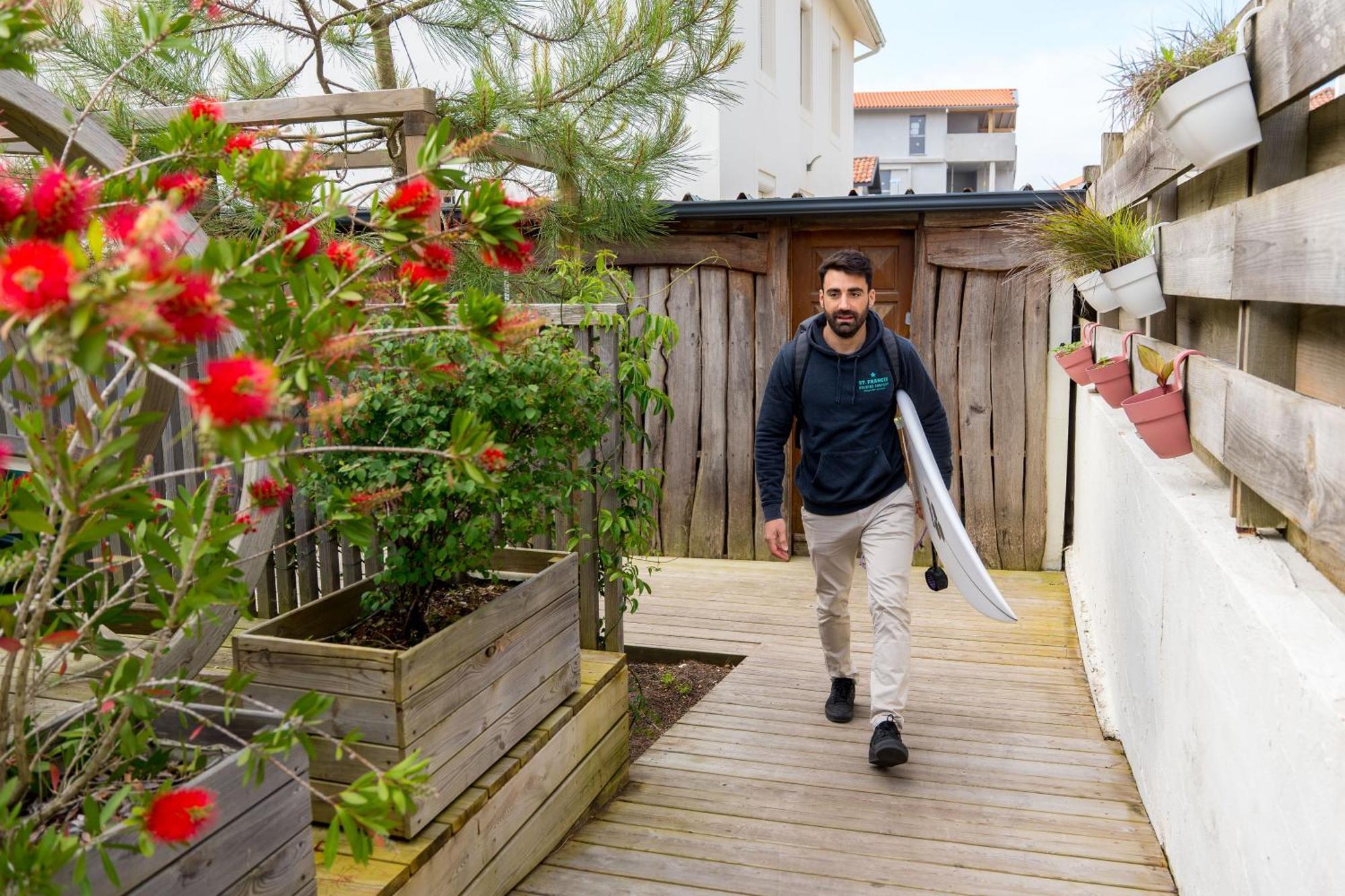 Ted Surf House Bed & Breakfast Capbreton Eksteriør bilde