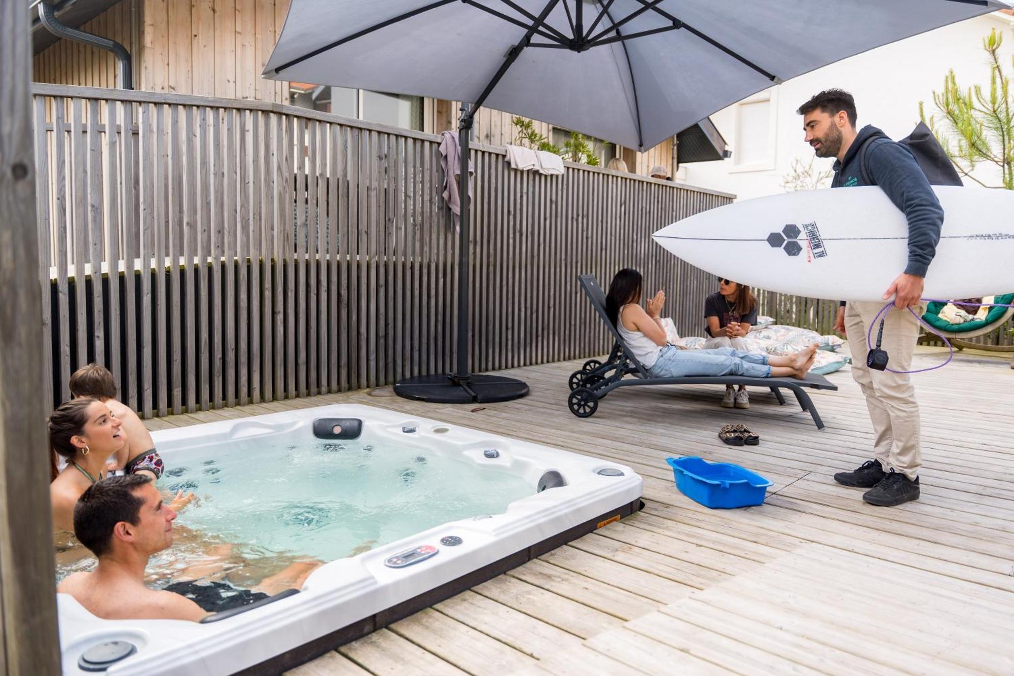 Ted Surf House Bed & Breakfast Capbreton Eksteriør bilde